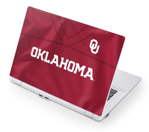University of Oklahoma Red Jersey Acer Chromebook Skin